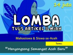 Unimal Kembali Gelar Lomba Menulis Artikel Ilmiah