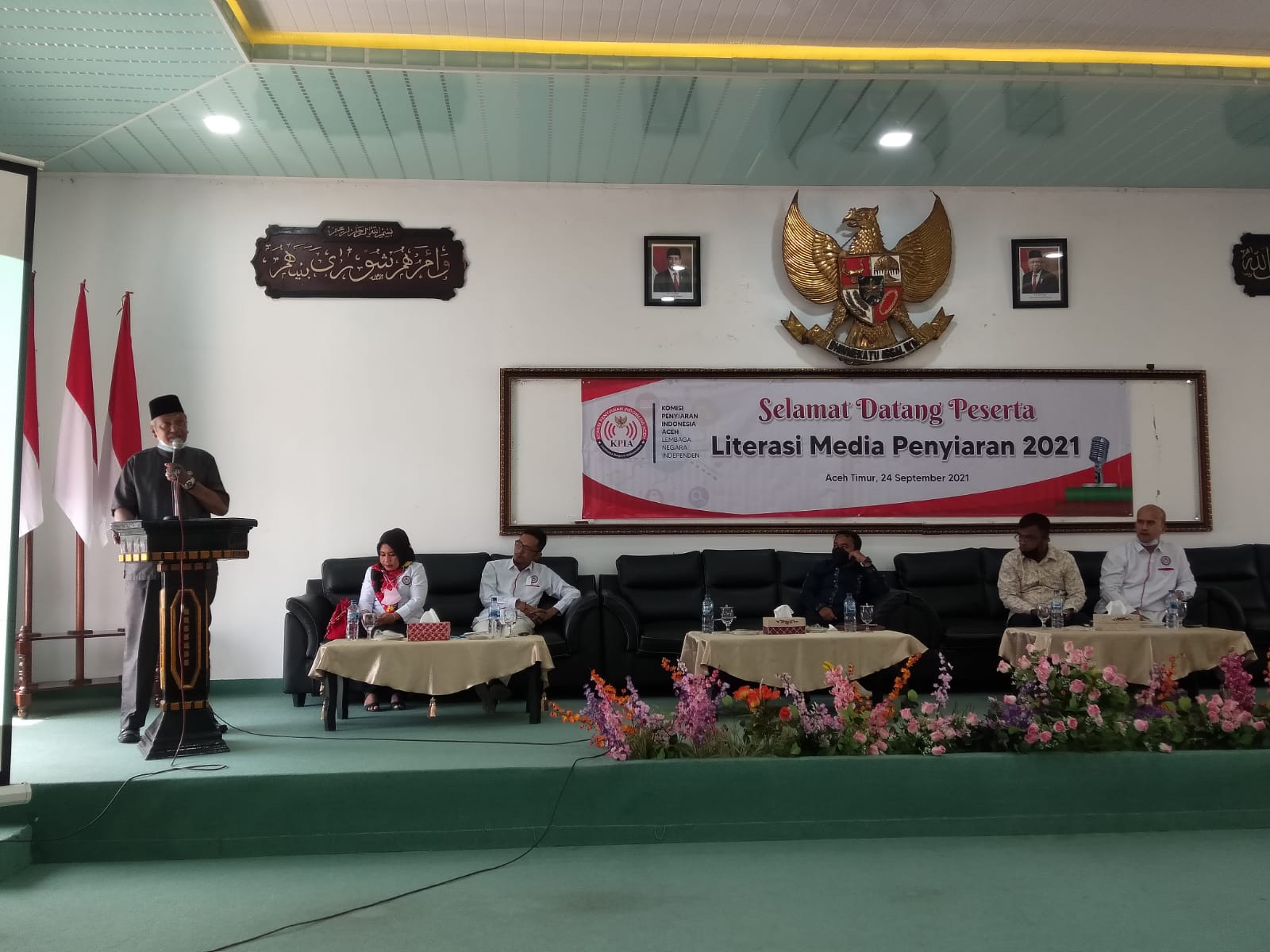 Foto: KPI Aceh menggelar literasi media penyiaran di pendopo Bupati Kabupaten Aceh Timur. @Istimewa