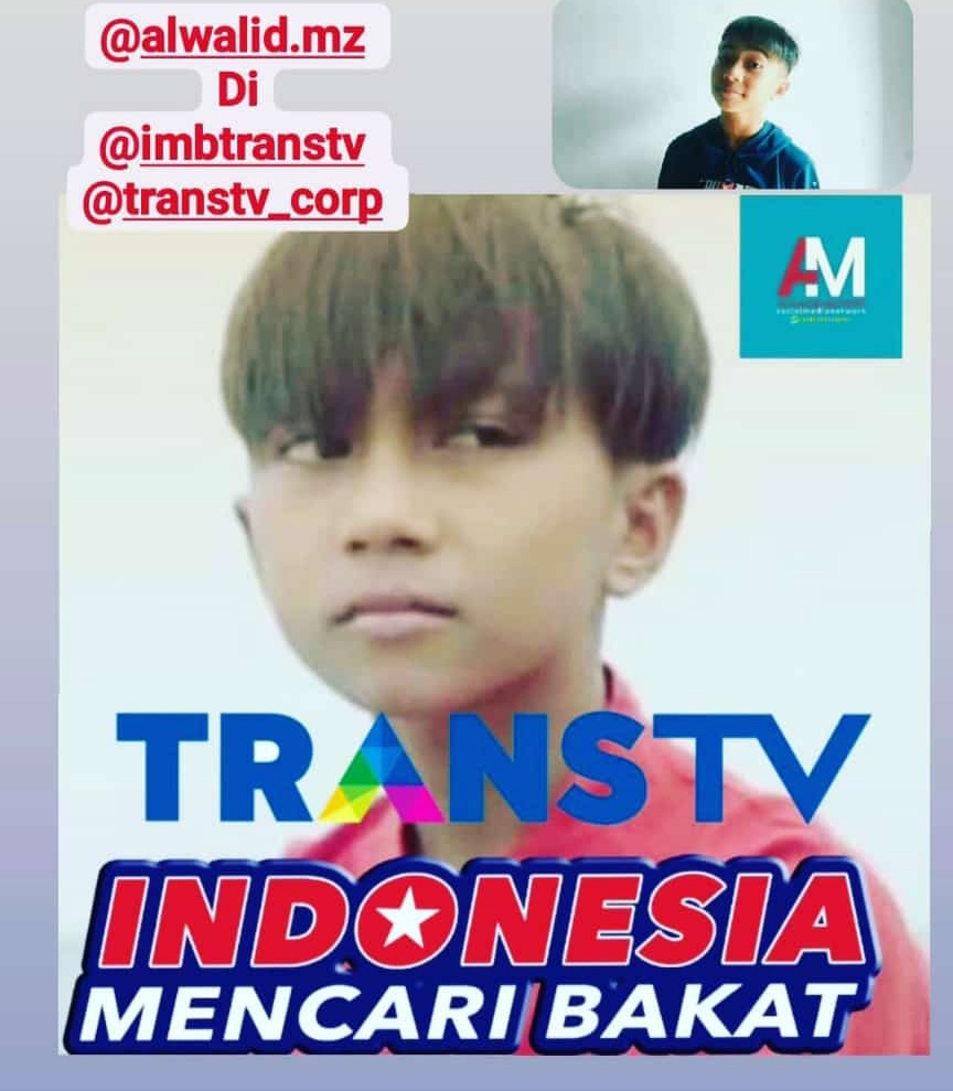 M. Alwalid, bocah 15 tahun asal Buloh Blang Ara, Kecamatan Kuta Makmur, Aceh Utara, lolos menjadi peserta diajang Indonesia Mencari Bakat (IMB) di TRANS TV. Foto: Dok. IST