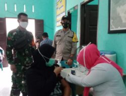 Begini Tahapan Vaksinasi Covid-19 yang Dilakukan Polsek Karang Baru