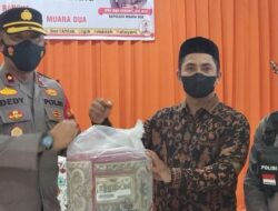 Capaian Vaksin Covid-19 Tinggi, Polres Lhokseumawe Berikan Penghargaan untuk Cot Girek Kandang