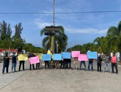 Pemuda Tambon Tunong Unjuk Rasa Minta PT PIM Bebaskan 2 Pemuda Yang di Jebloskan Penjara