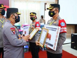 Kapolres Lhokseumawe Terima Penghargaan dan Hadiah dari Kapolri Jenderal Listyo