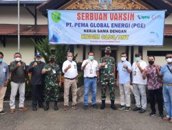 Karyawan PT PGE Ikut Serbuan Vaksin Covid-19