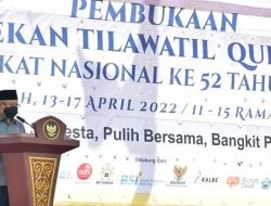 Wapres Ma’ruf Amin buka Pekan Tilawatil Qur’an ke-52 di Takengon