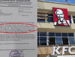 Hasil Uji Lab Beredar, Ayam KFC Lhokseumawe Mengandung Bakteri Tak Layak Kosumsi