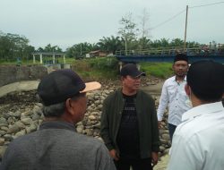 Petani Sawah Krisis Air, Ruslan DPR RI Tekankan Kontraktor Rehabilitasi Bendung Krueng Pase