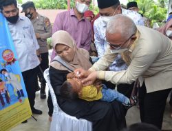 Pemerintah Aceh Canangkan Bulan Imunisasi Anak Nasional di Kecamatan Dewantara