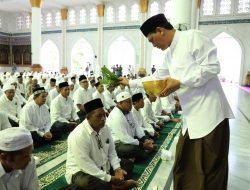 267 Jamaah Calon Haji Dipeusijuk Ulama di Masjid Baiturrahim Lhoksukon