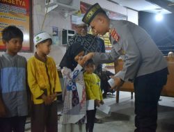 Kapolsek Dewantara Adakan Syukuran Naik Pangkat dengan Menyantuni Anak Yatim