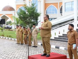 Apel Terakhir dengan ASN, Wabup Aceh Utara Minta Tingkatkan Kinerja Pelayanan