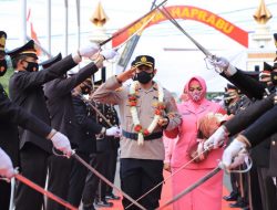 AKBP Henki disambut Tradisi Pedang Pora dan Tari Ranup Lampuan