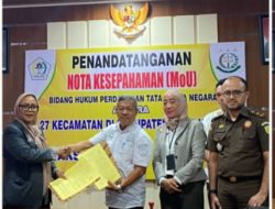 Pengawasan Pengelolaan Dana Desa, Kejari Aceh Utara Teken MoU