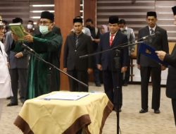 Pj Gubernur Aceh Lantik Bakri Siddiq jadi Pj Wali Kota Banda Aceh