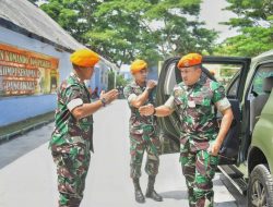 Kunjungi Markas Kipan B, Danwingko III: Laksanakan Fungsi Teritorial Kepada Masyarakat Guna Mendukung Tugas Kopasgat