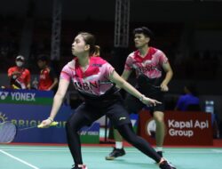 Adnan-Indah Kalahkan Tseng Ping Chiang-Sung Yu Hsuan di Babak 32 Besar Turnamen Bulutangkis Kapal Api Indonesia International Series 2022