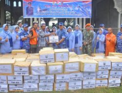 TNI AU Kembali Distribusi 500 Paket Bantuan Untuk Korban Dampak Banjir di Aceh Utara