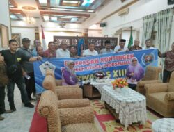 Pj Bupati Lepas Kontingen Porwanas XII PWI Aceh Utara