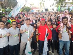 Dorong Pertumbuhan Ekonomi Masyarakat Lhokseumawe, BSI Meriahkan Car Free Day ‘Ahad Festival’