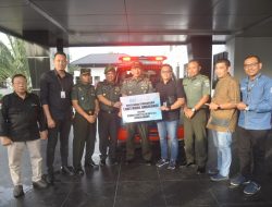 BSI Lhokseumawe Serahkan Ambulance Untuk RS Kesrem TNI AD