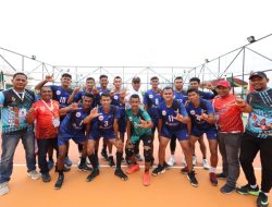 Tim PBVSI Kota Lhokseumawe Masuk Final di Laga Bola Voli Pora XIV