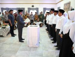 Pj Bupati Aceh Utara Lantik Pengurus MPD Periode 2023-2027