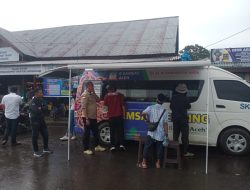 Hanya Di Lhokseumawe Bayar Pajak Kenderaan 5 Menit Selesai, Samsat Keliling Hadir di Pasar