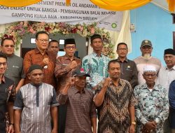 Panglima Laot Bireuen Terima Program Pengembangan Masyarakat Untuk Nelayan Dari Harbour Energy Perusahaan Migas Asal Inggris