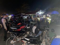 Polres Aceh Utara Gagalkan Aksi Balap Liar, 48 Sepmor diamankan