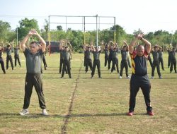 TNI, Polri dan Muspika Olahraga Bersama Pererat Sinergitas