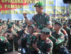 Pangdam IM Sambut Kepulangan 399 Prajurit Usai Menjaga Perbatasan RI-PNG