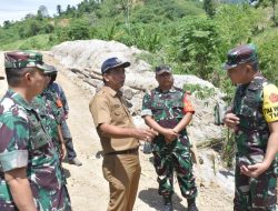 Brigjen TNI Irham Waroihan, Tinjau Lokasi TMMD ke-116 Kodim 0111/Bireuen