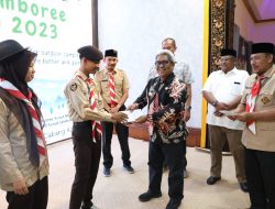 Pj Bupati Berangkatkan 3 Duta Pramuka Aceh Utara ke Jambore Dunia di Korsel