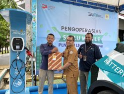 Stasiun Pengisian Kendaraan Listrik PLN UP3 Lhokseumawe Diresmikan