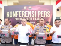 Ungkap Kasus TPPO Eksplotasi Anak Bawah Umur di Lhoksukon, Polisi Tangkap 5 Tersangka