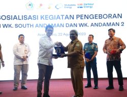 SKK Migas Sumbagut Sosialisasi Rencana Pengeboran Mubadala dan Harbour Energy di Pendopo Bupati Aceh Utara