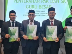 UIN Ar-Raniry Tambah 5 Guru Besar