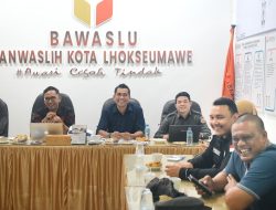 Panwaslih Lhokseumawe Gelar Sosialisasi, Wartawan Pertanyakan Pemilih Dari Luar Daerah