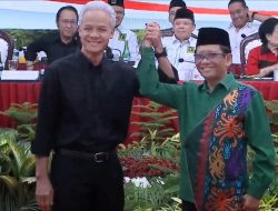 Mahfud MD Resmi Cawapres Ganjar Pranowo