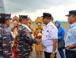 Pj Wali Kota Dr Imran Sambut Kunjungan Kerja Panglima Komando Armada I di Kota Lhokseumawe