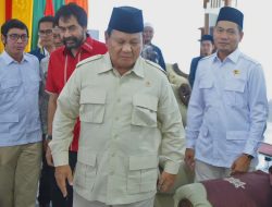 Prabowo Tiba di Bandara SIM, Aceh