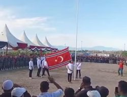 Milad GAM ke 47 di Pase, Mantan Kombatan Kibarkan Bendera Bulan Bintang