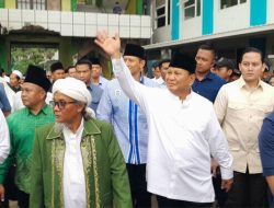 Prabowo Kampanye di Ponpes Tasikmalaya, Jawa Barat