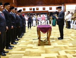 Pj Gubernur Aceh Lantik Sembilan Pejabat Eselon II