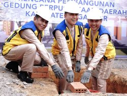 Pj Gubernur Sumsel Ground Breaking Kantor Vertikal Kabupaten Ogan Ilir