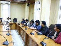 Wakil Ketua DPRK Poncek Terima Audiensi HMI Lhokseumawe-Aceh Utara