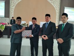 Pj Bupati Aceh Utara Sampaikan LKPJ Tahun 2023 kepada DPRK