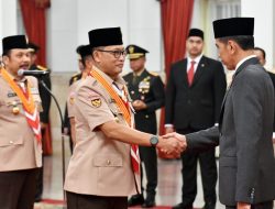 Presiden Kukuhkan Pengurus Kwarnas Pramuka 2023-2028