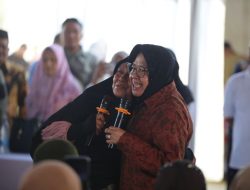 Mensos Risma Rayakan Hari Lansia dan HUT Tagana di Aceh Utara