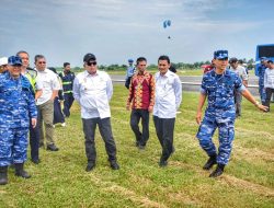 Pj Gubernur Dan PB FASI Tinjau Kesiapan Venue PON XXI di Bandara Malikussaleh